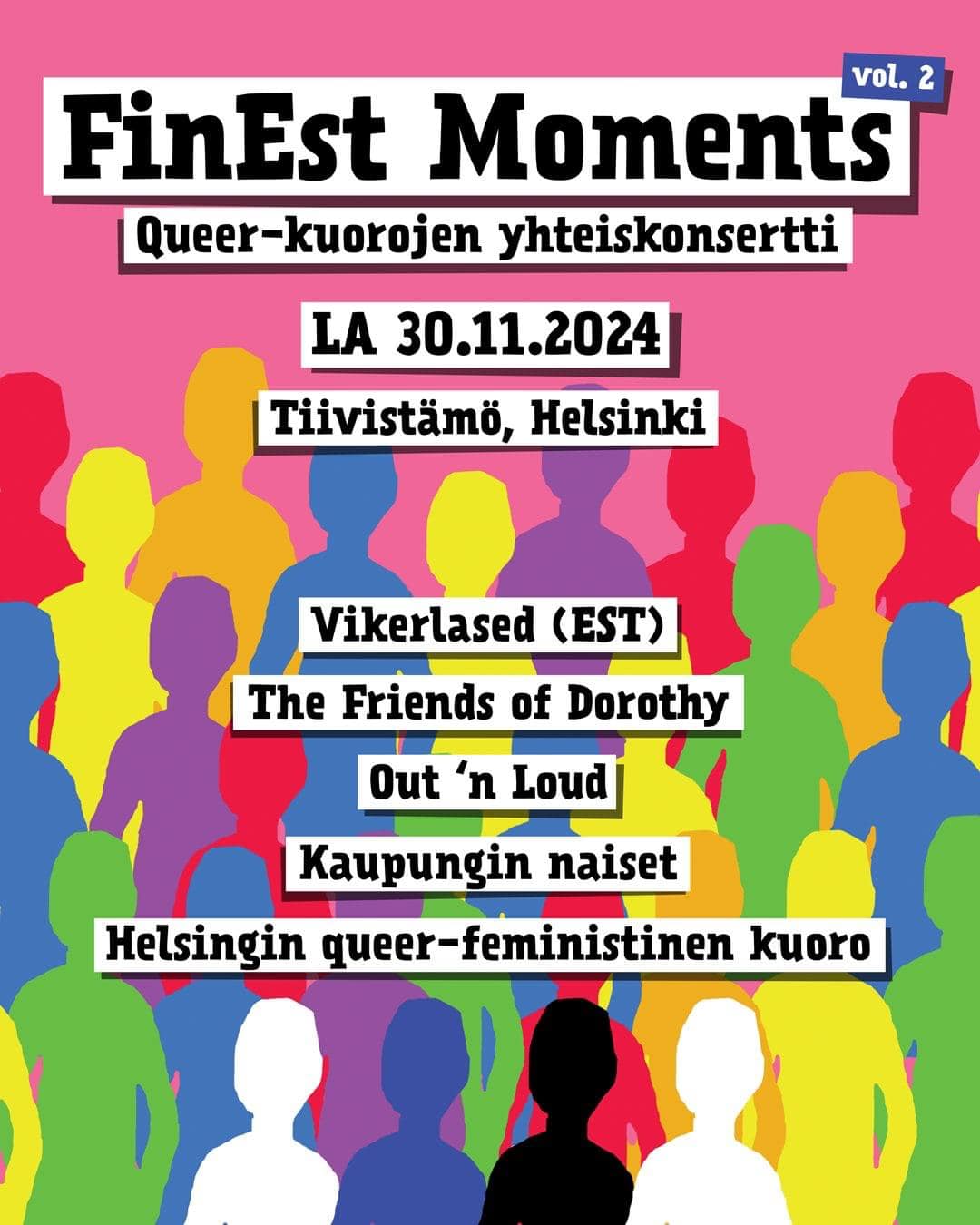 FinEst Moments vol. 2 - Queer-kuorojen yhteiskonsertti