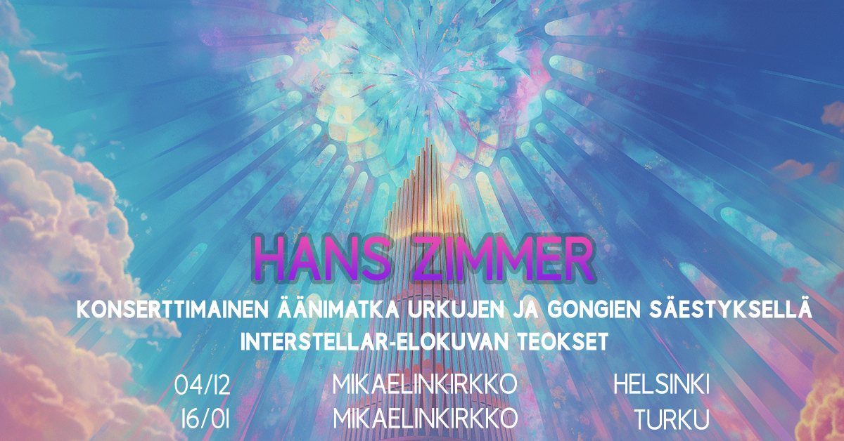Hans Zimmer. Urut ja gongit. Turku